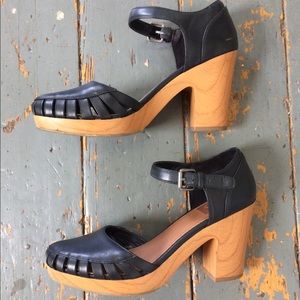 Mary Jane Clog Heels